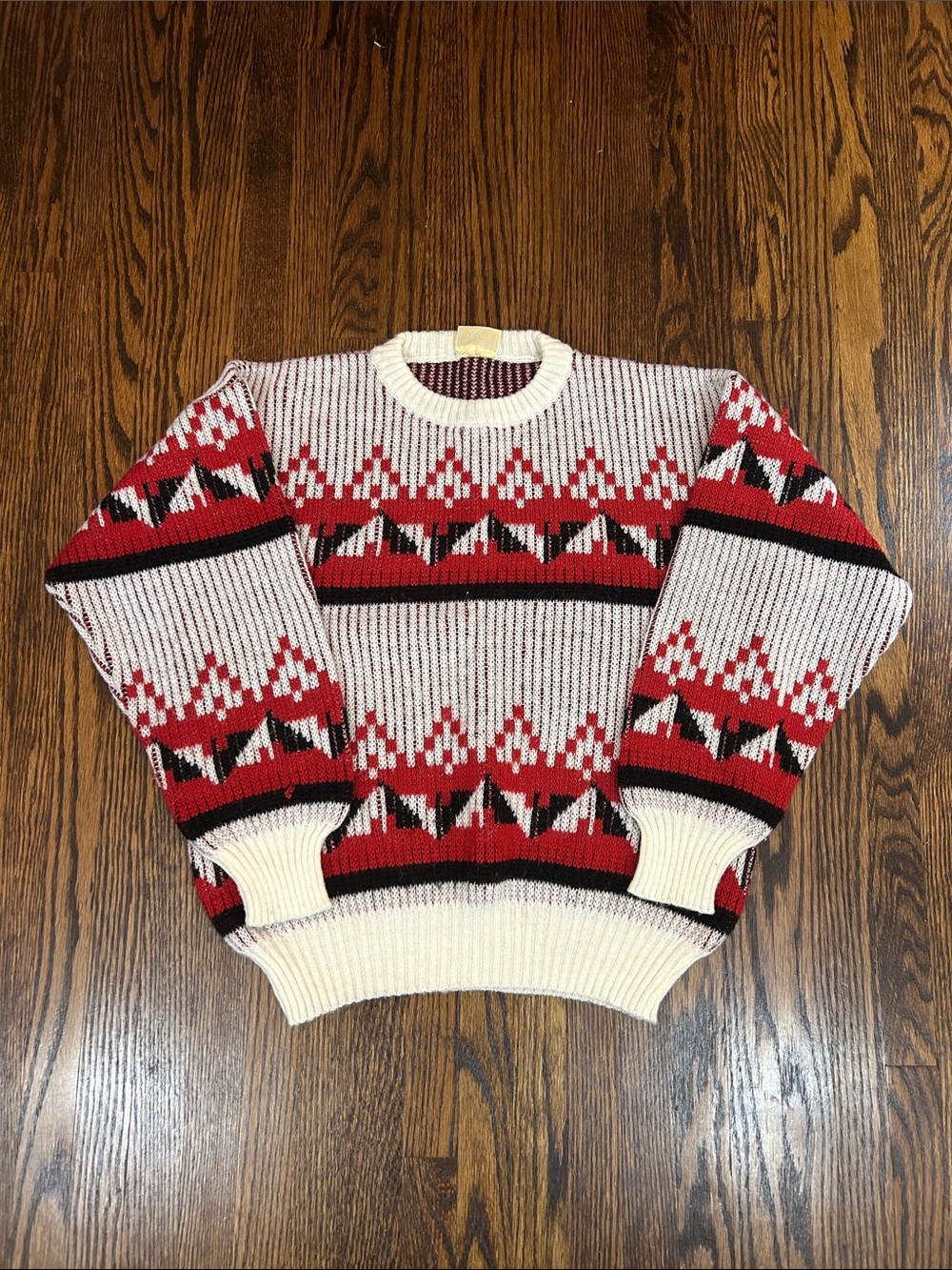Vintage 80s/90s Knit Wool Blend Sweater